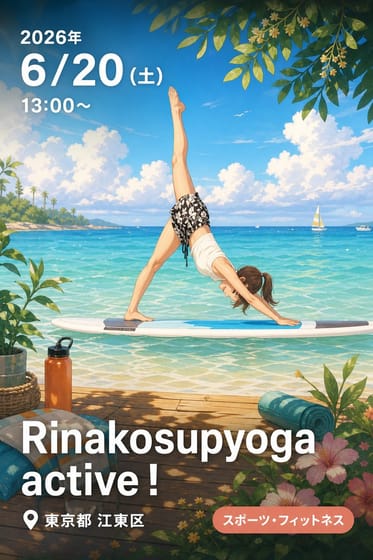 Rinakosupyoga active！