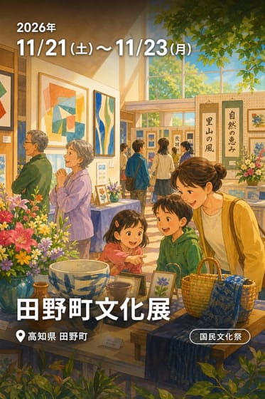 田野町文化展
