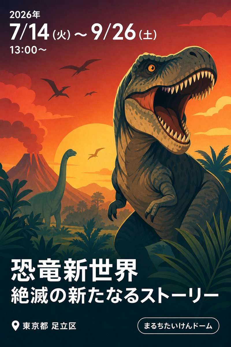 恐竜新世界 絶滅の新たなるストーリー
