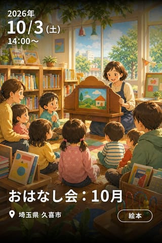 おはなし会：10月