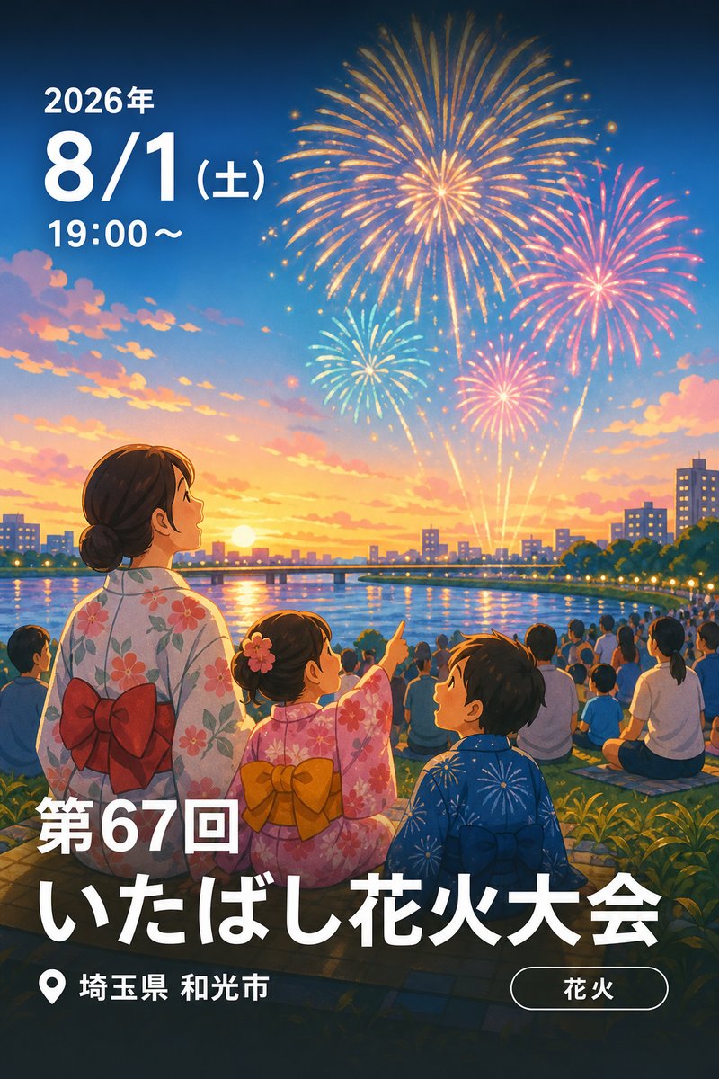 第67回 いたばし花火大会