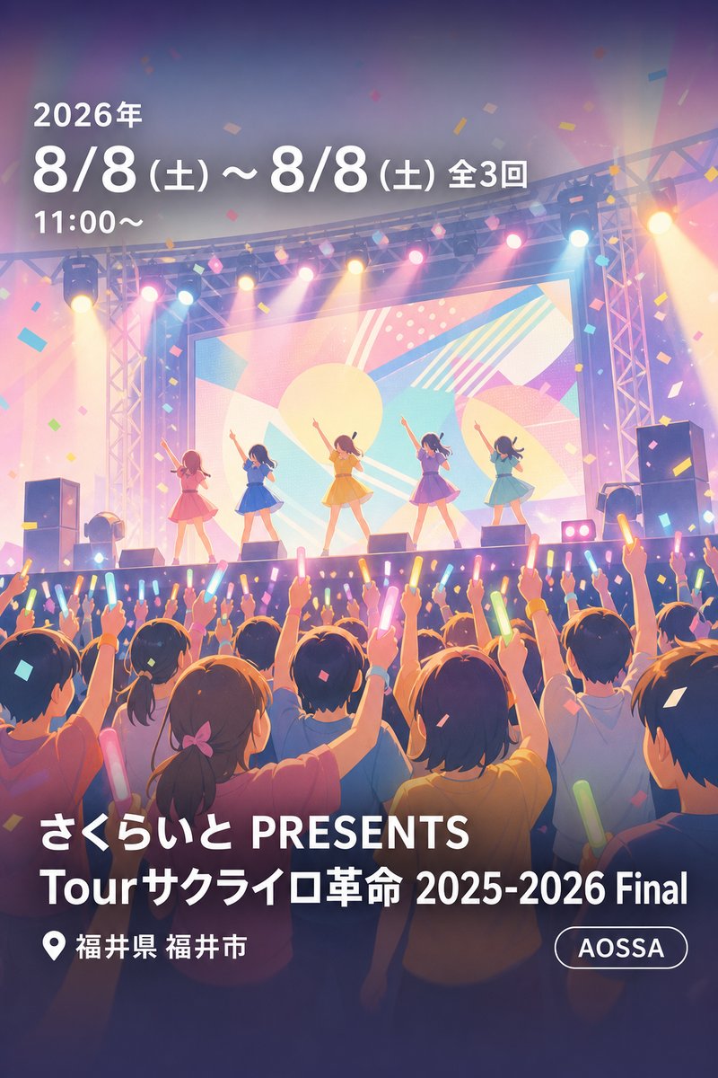 さくらいと PRESENTS Tourサクライロ革命 2025-2026 Final