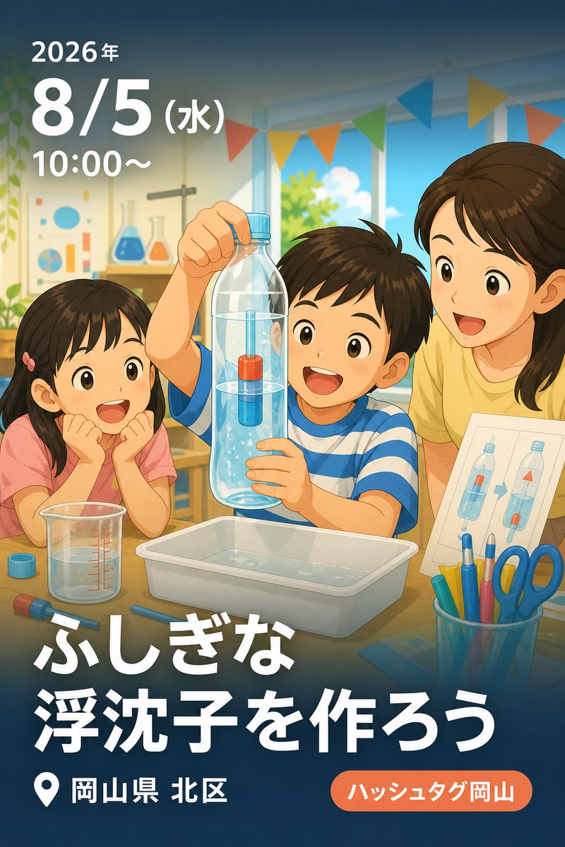 ふしぎな浮沈子を作ろう