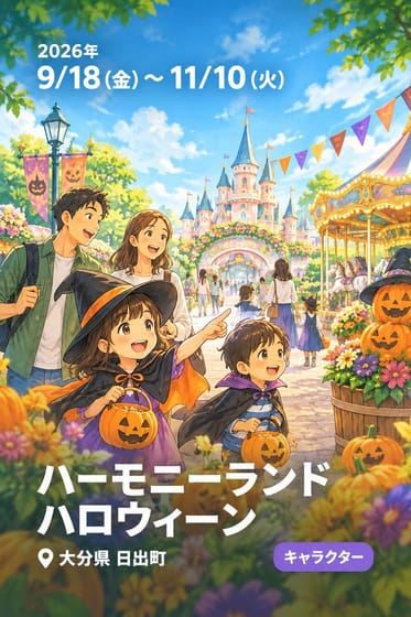 ハーモニーランド ハロウィーン