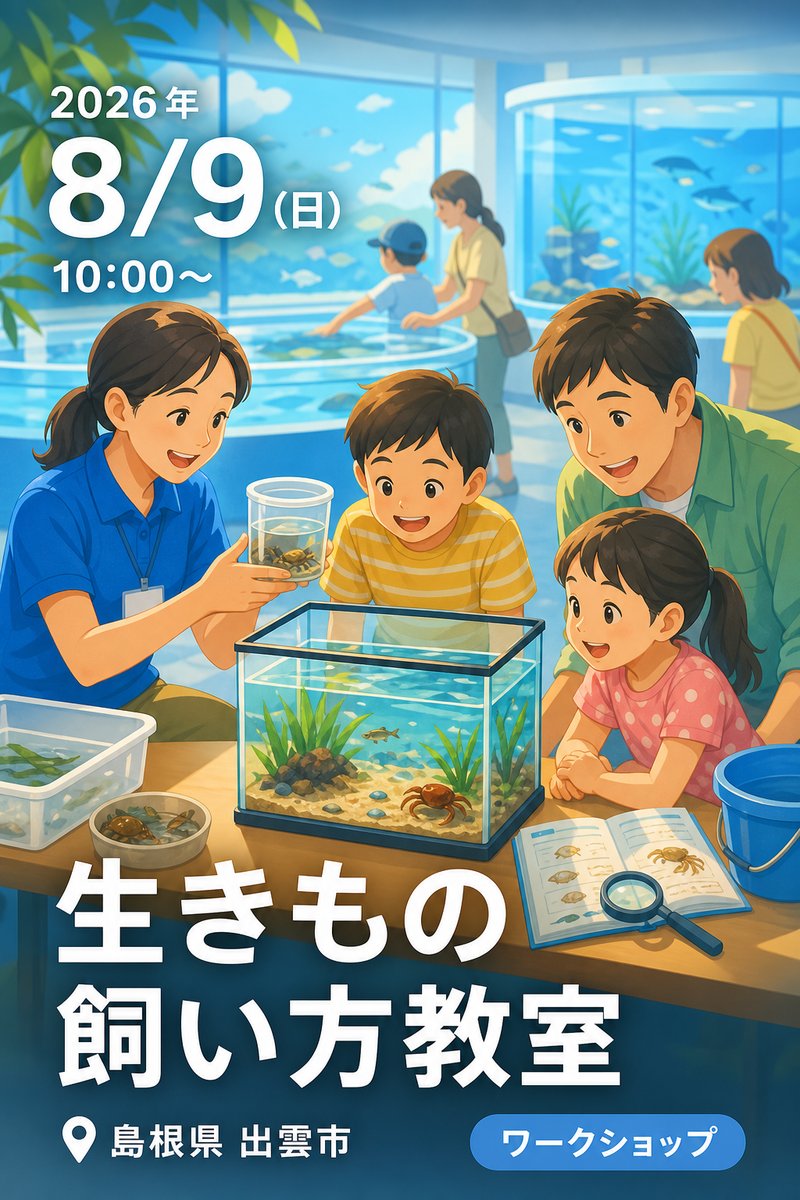 生きもの飼い方教室