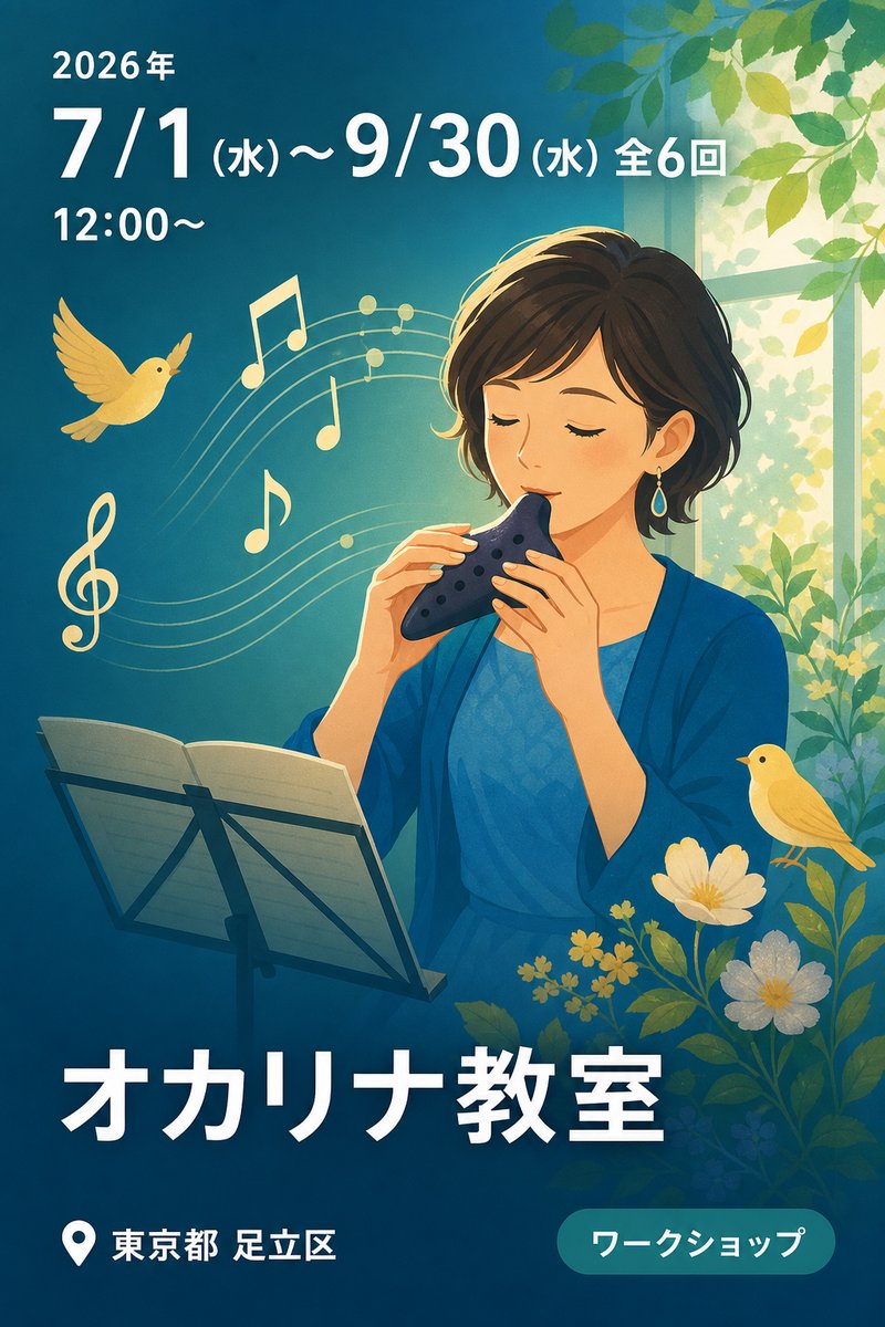 オカリナ教室