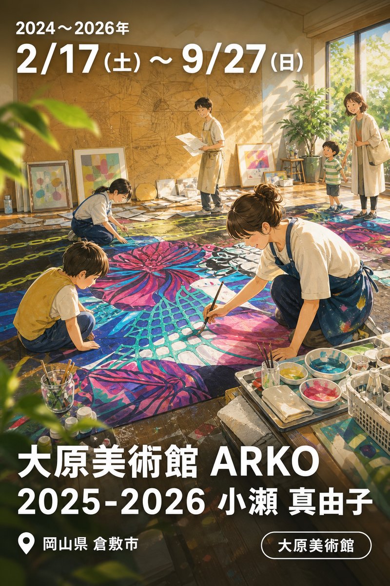 大原美術館 ARKO2025-2026 小瀬 真由子