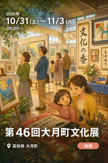 第46回大月町文化展