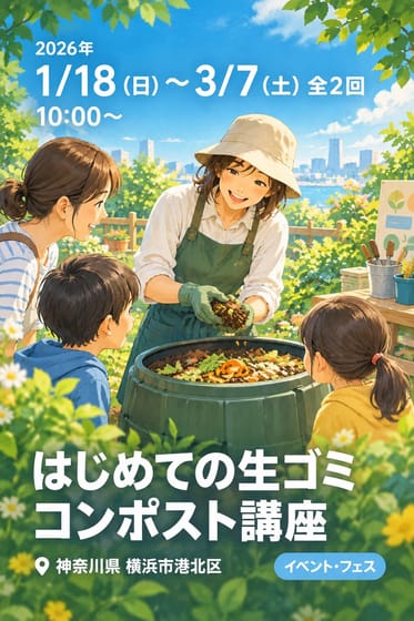 はじめての生ゴミコンポスト講座