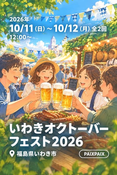 いわきオクトーバーフェスト2026