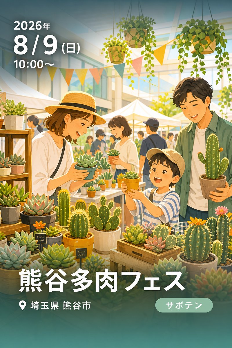 熊谷多肉フェス