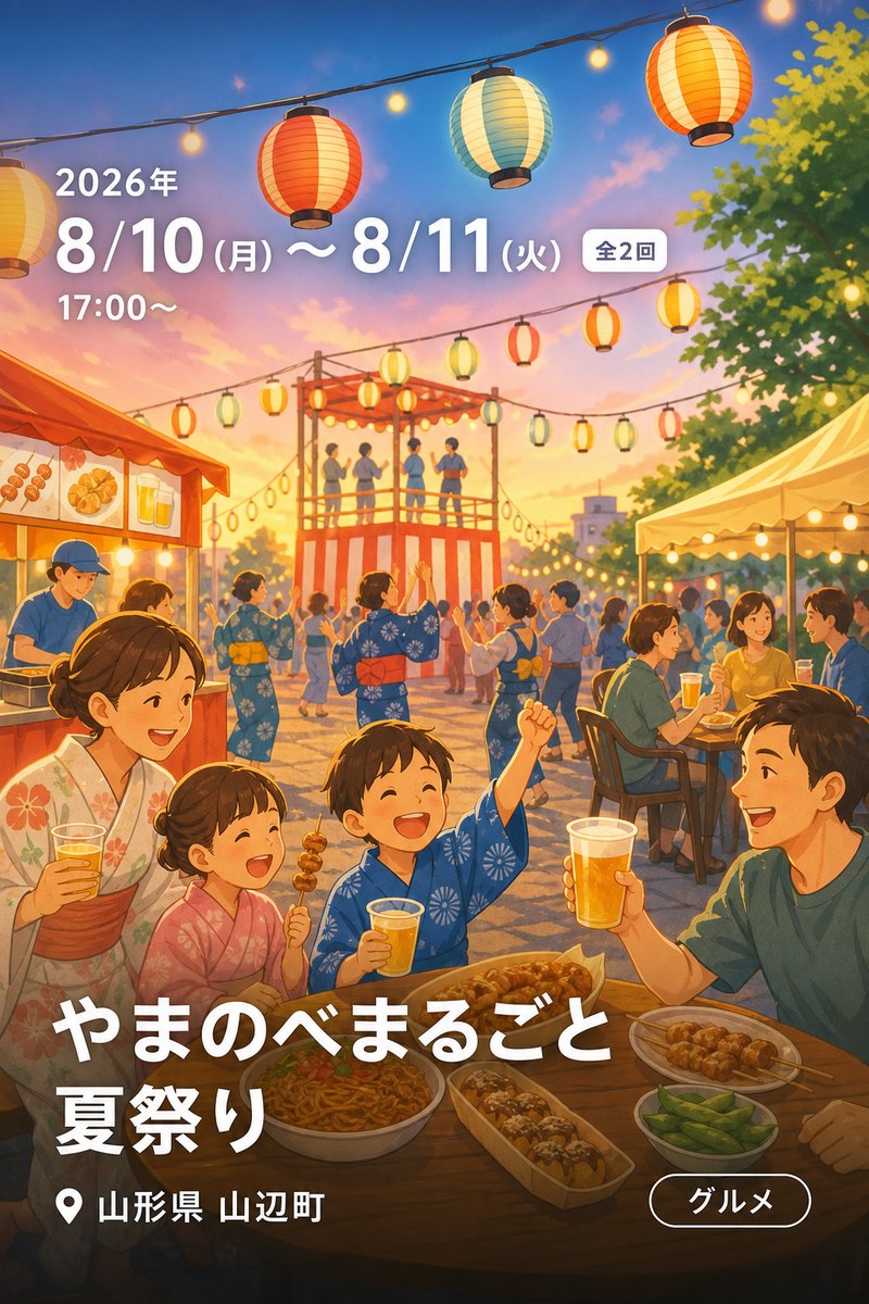 やまのべまるごと夏祭り
