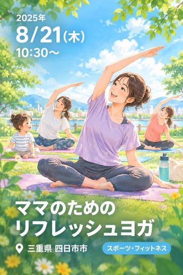 ママのための リフレッシュヨガ