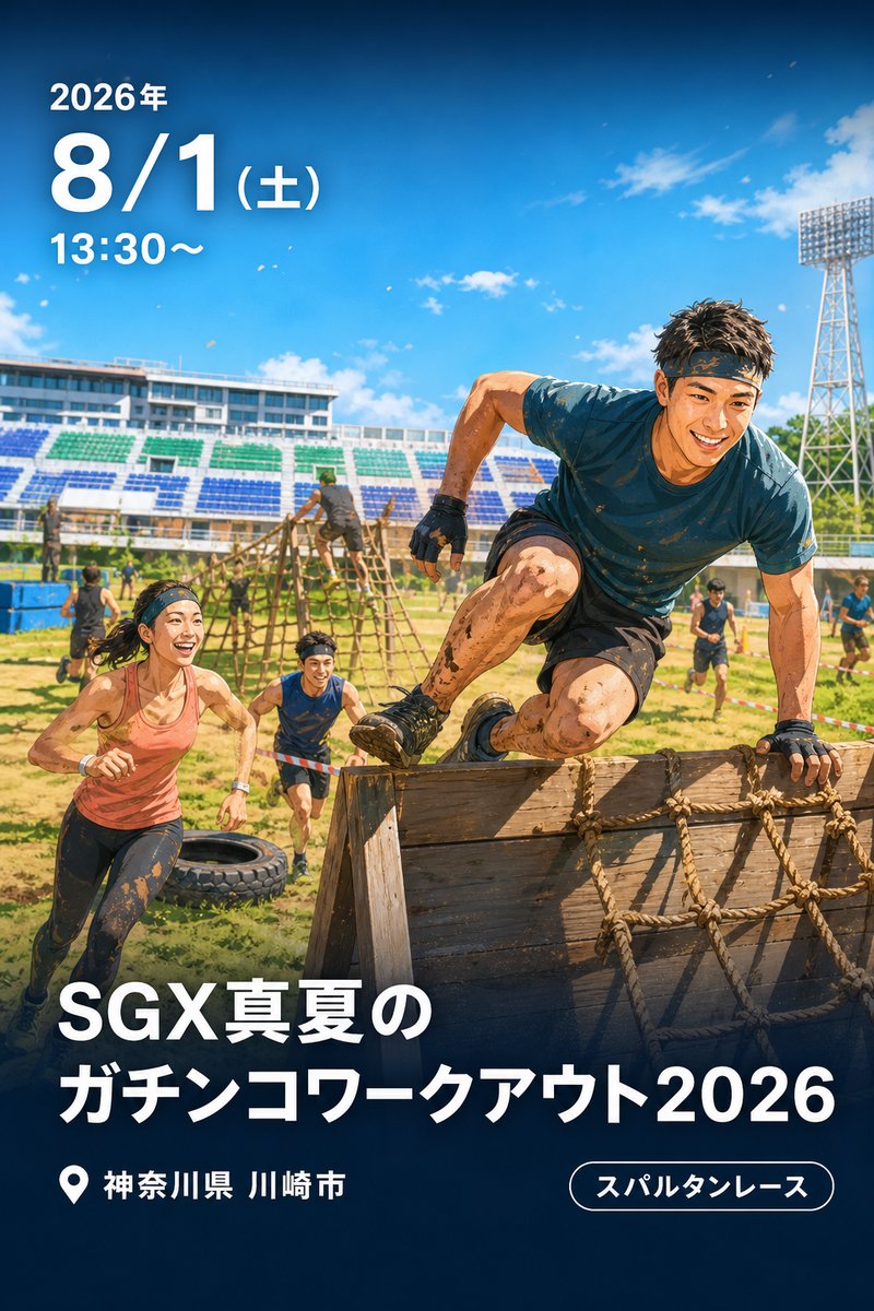 SGX真夏のガチンコワークアウト2026