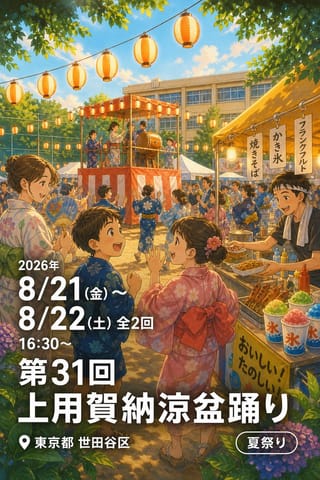 第31回 上用賀納涼盆踊り