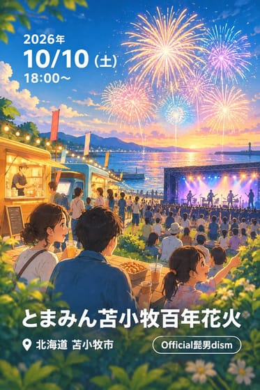 とまみん苫小牧百年花火
