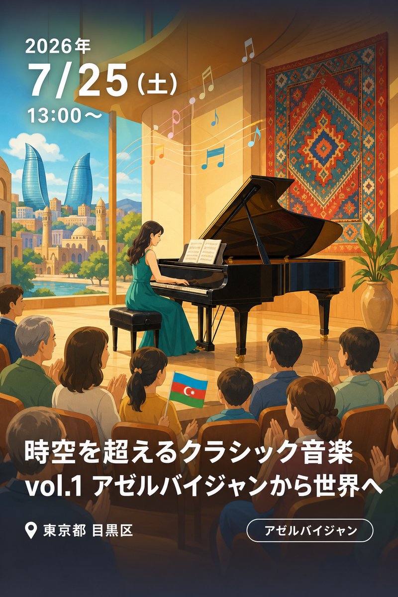 時空を超えるクラシック音楽 vol.1 アゼルバイジャンから世界へ
