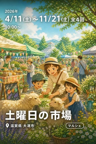 土曜日の市場