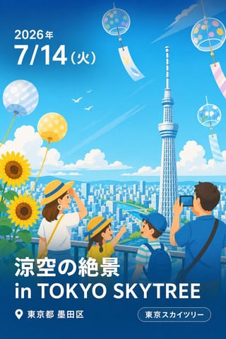 涼空の絶景 in TOKYO SKYTREE