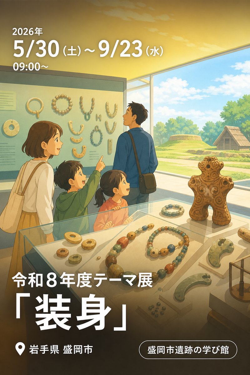 令和8年度テーマ展「装身」