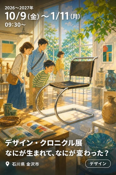 デザイン・クロニクル展 なにが生まれて、なにが変わった？