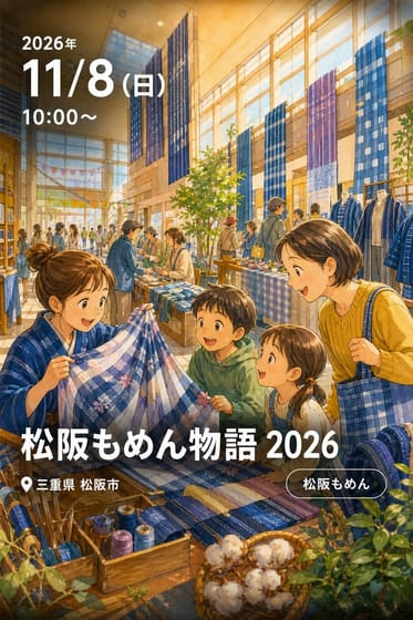 松阪もめん物語 2026