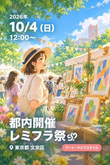 都内開催 レミフラ祭໒꒱