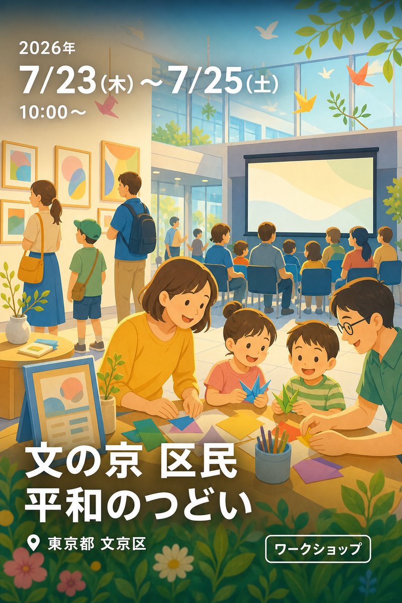文の京 区民平和のつどい