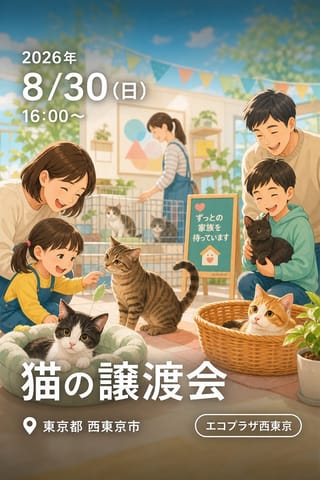 猫の譲渡会