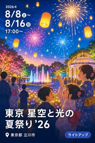 東京 星空と光の夏祭り '26