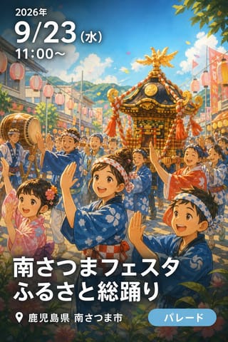 南さつまフェスタふるさと総踊り