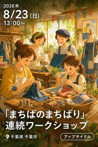 「まちばのまちばり」連続ワークショップ