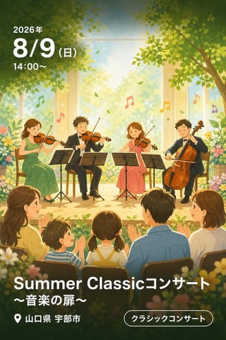 Summer Classicコンサート 〜音楽の扉〜