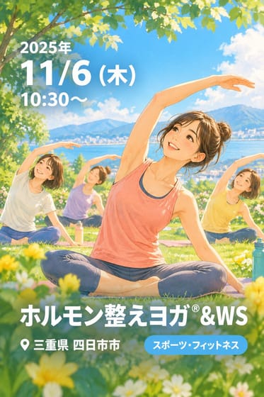 ホルモン整えヨガ®&WS