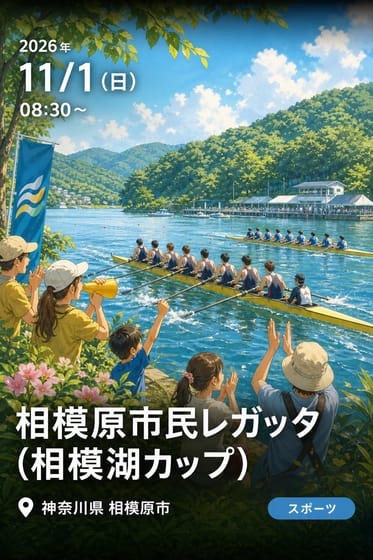 相模原市民レガッタ（相模湖カップ）