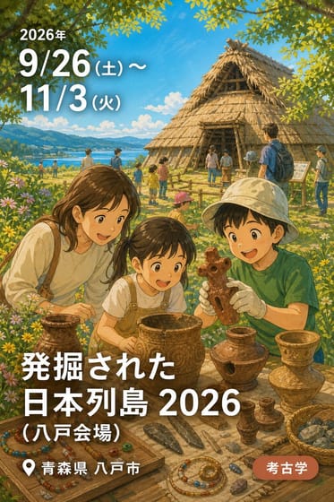 発掘された日本列島 2026 (八戸会場)