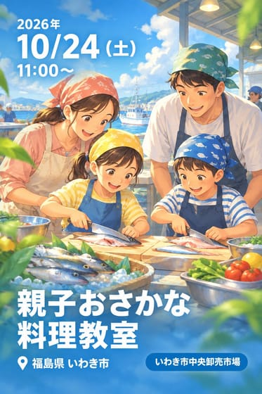 親子おさかな料理教室