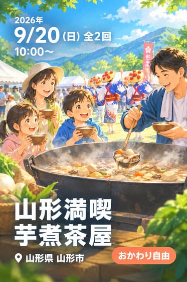 山形満喫 芋煮茶屋