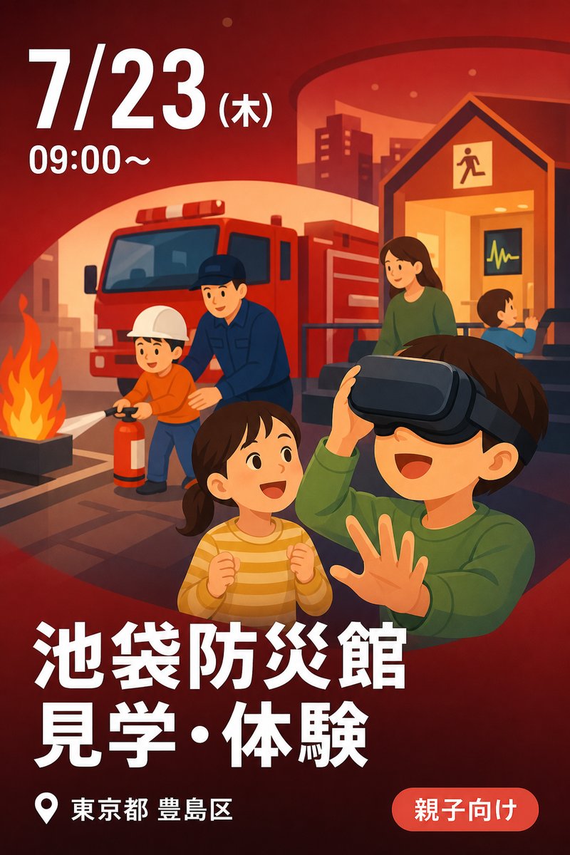 池袋防災館 見学・体験