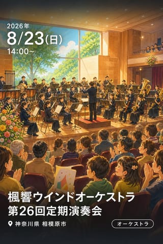楓響ウインドオーケストラ 第26回定期演奏会