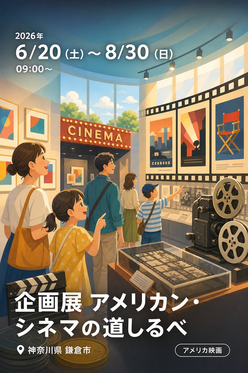 企画展 アメリカン・シネマの道しるべ