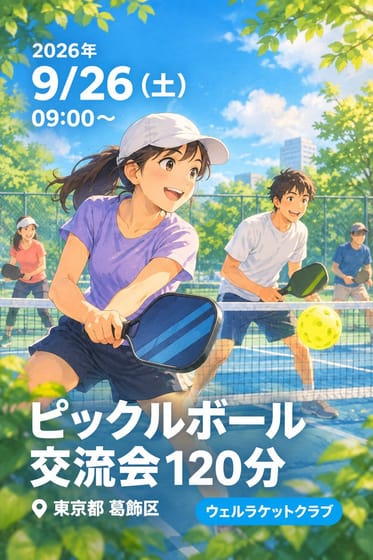 ピックルボール交流会120分