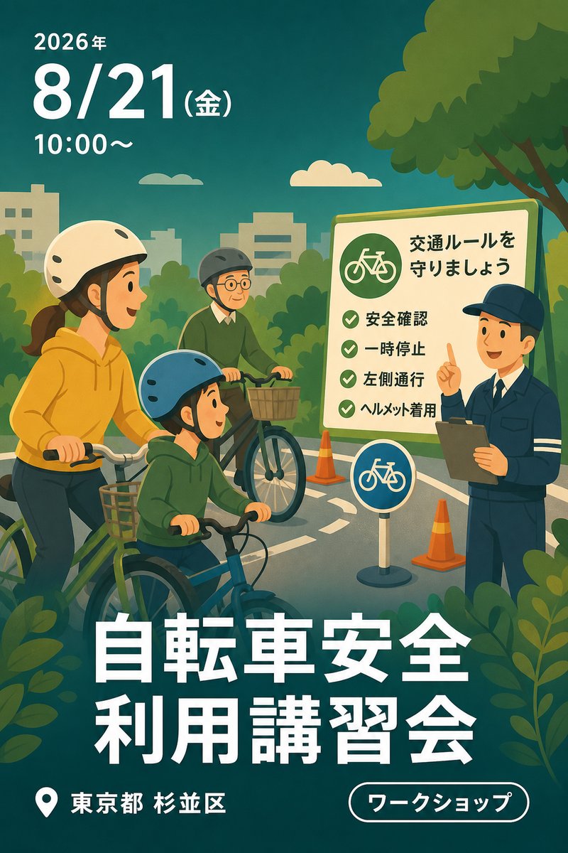 自転車安全利用講習会