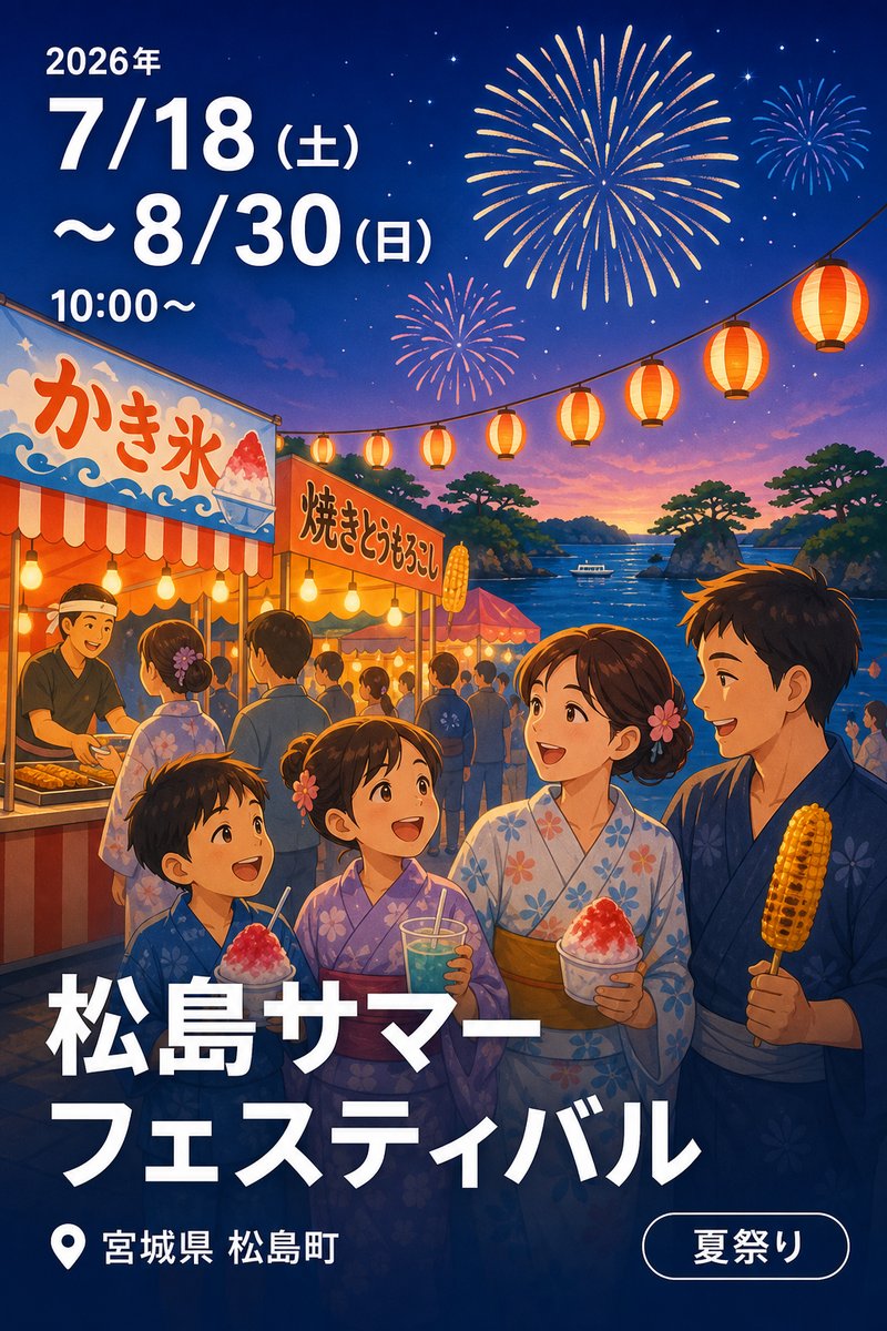 松島サマーフェスティバル
