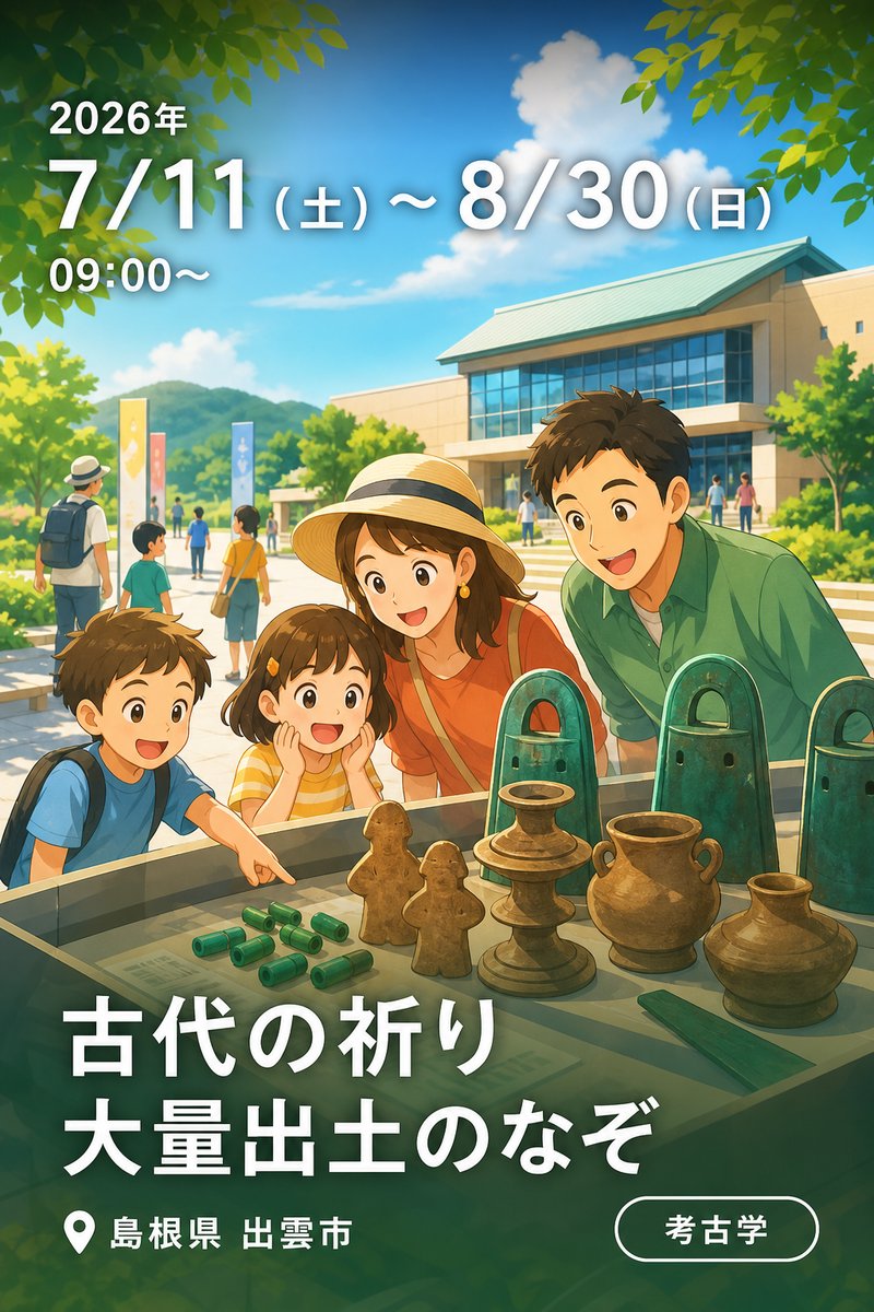 令和8年度荒神谷博物館特別展 古代の祈り 大量出土のなぞ