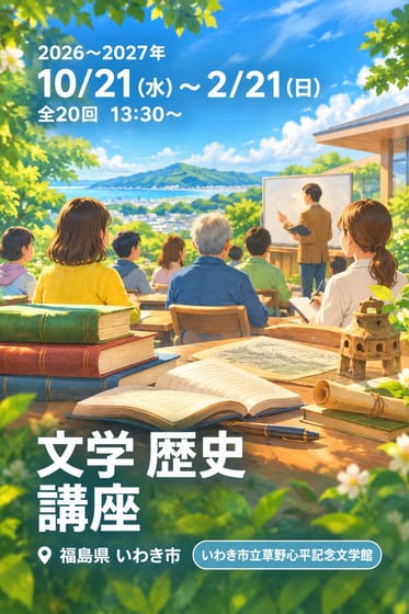 文学 歴史 講座