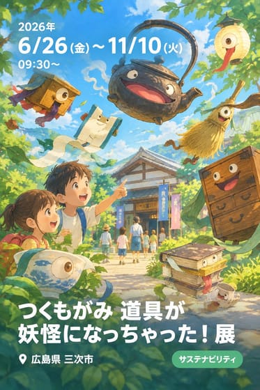 つくもがみ 道具が妖怪になっちゃった！展