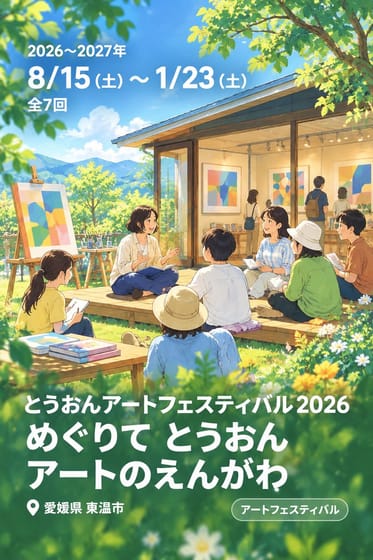 とうおんアートフェスティバル2026 めぐりて とうおん アートのえんがわ