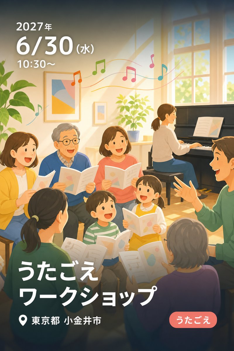 うたごえワークショップ