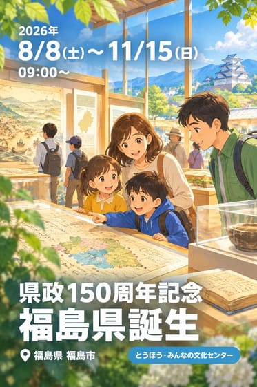 県政150周年記念 福島県誕生